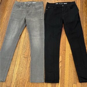 Children's Place Gray and Black Jeans